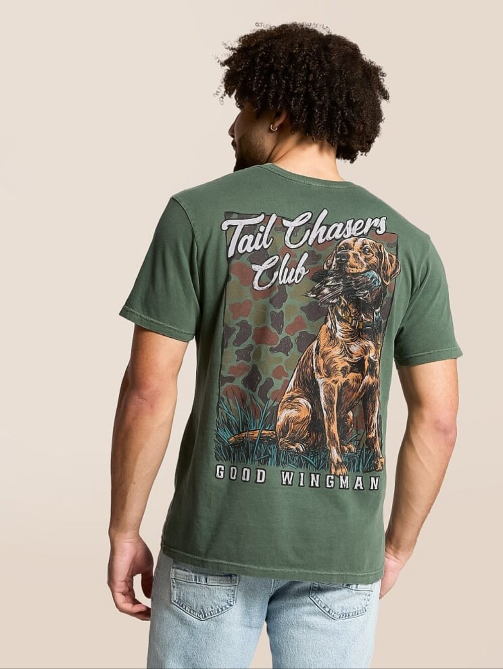NWT | Tail Chasers Club Buckle Exclusive Wingman Graphic Tee | Small